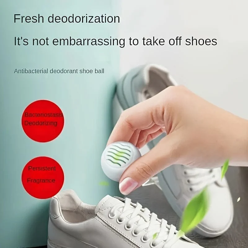 6/12 Stück Schuh-Deodorant-Kugeln, langlebiger aromatischer Lufterfrischer, feste Luftreinigungskugeln, Deodorant-Aromatherapie-Beutel, Heimdekoration, Raumdekoration, Aromatherapie-Geschenk