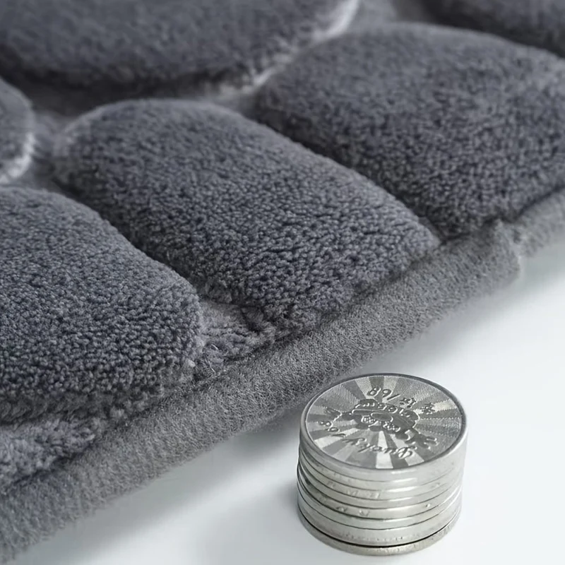 1 STÜCK Kieselgeprägte Memory-Schaum-Badematte, Wohnzimmerdekoration, schnell trocknender Teppich, rutschfeste Bodenmatte, bequem und waschbar, Badezimmerzubehör, Badezimmerzubehör