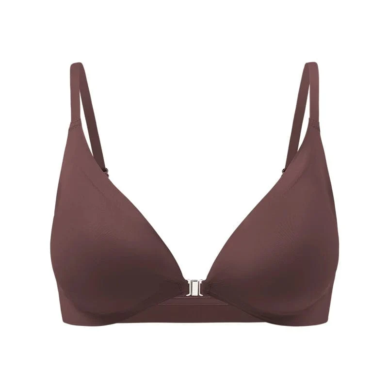 Heißer Verkauf Bh mit Front Öffnung Abnehmbare Wasser Tropfen Tasse Wireless Laser Cut Bh Brasier Para Mujer Frauen Nahtlose Bhs