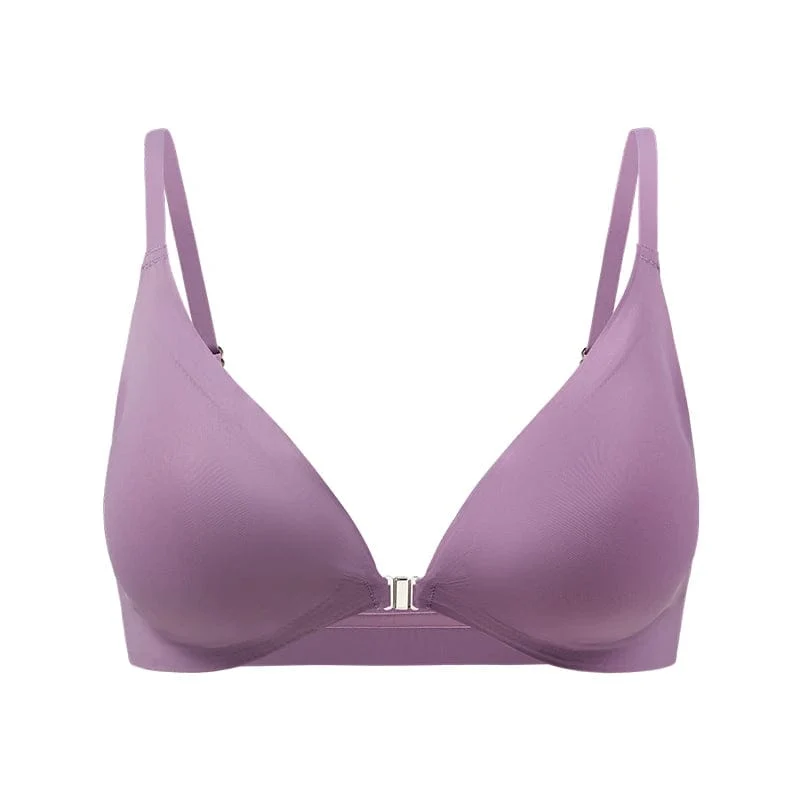 Heißer Verkauf Bh mit Front Öffnung Abnehmbare Wasser Tropfen Tasse Wireless Laser Cut Bh Brasier Para Mujer Frauen Nahtlose Bhs