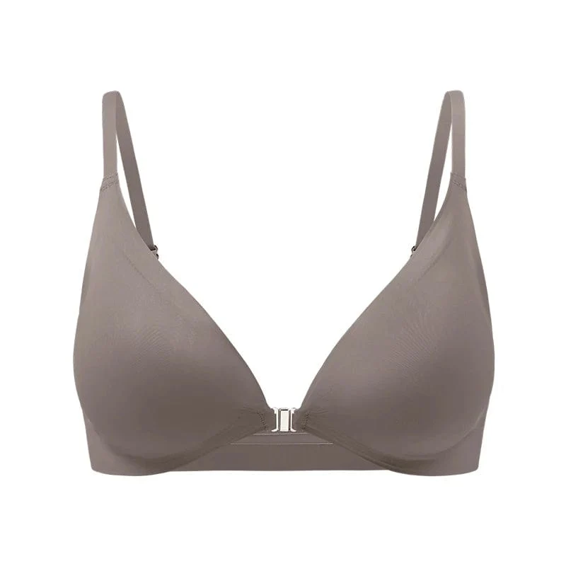 Heißer Verkauf Bh mit Front Öffnung Abnehmbare Wasser Tropfen Tasse Wireless Laser Cut Bh Brasier Para Mujer Frauen Nahtlose Bhs