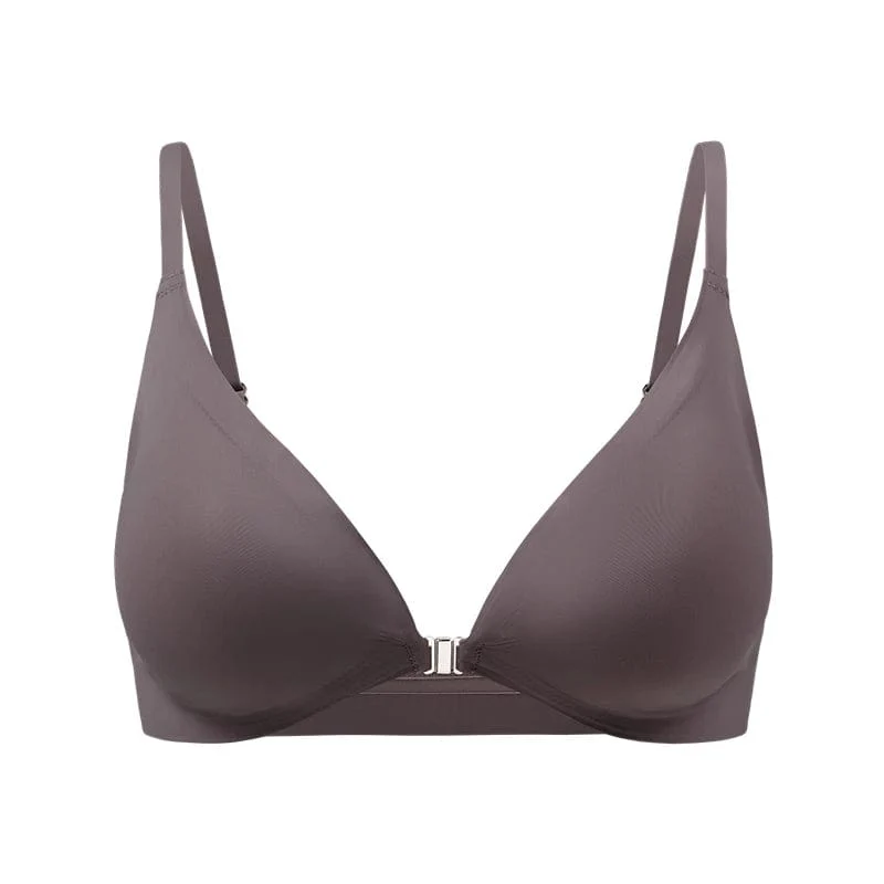 Heißer Verkauf Bh mit Front Öffnung Abnehmbare Wasser Tropfen Tasse Wireless Laser Cut Bh Brasier Para Mujer Frauen Nahtlose Bhs