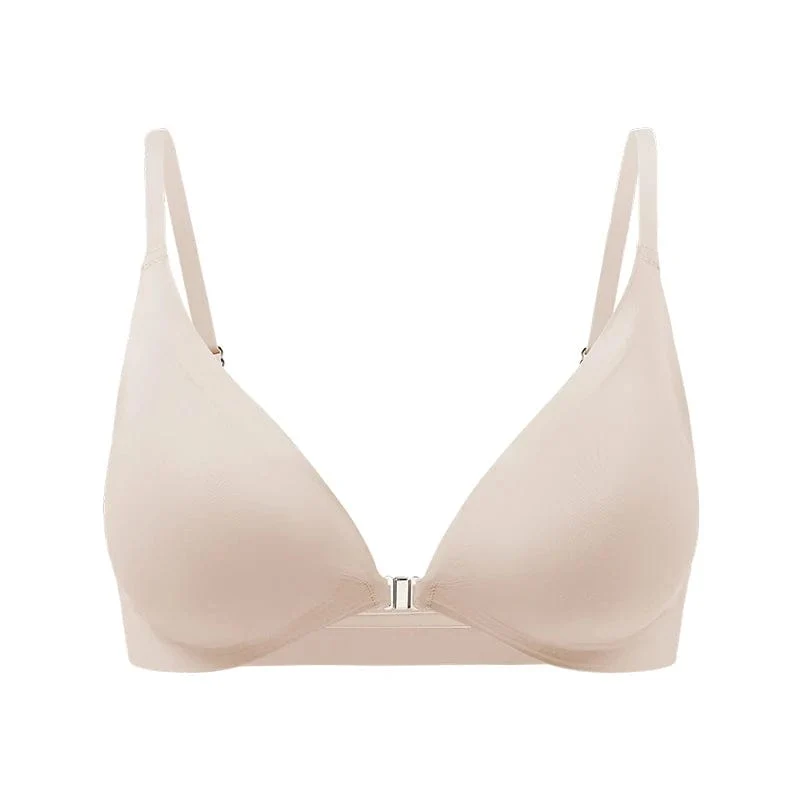 Heißer Verkauf Bh mit Front Öffnung Abnehmbare Wasser Tropfen Tasse Wireless Laser Cut Bh Brasier Para Mujer Frauen Nahtlose Bhs