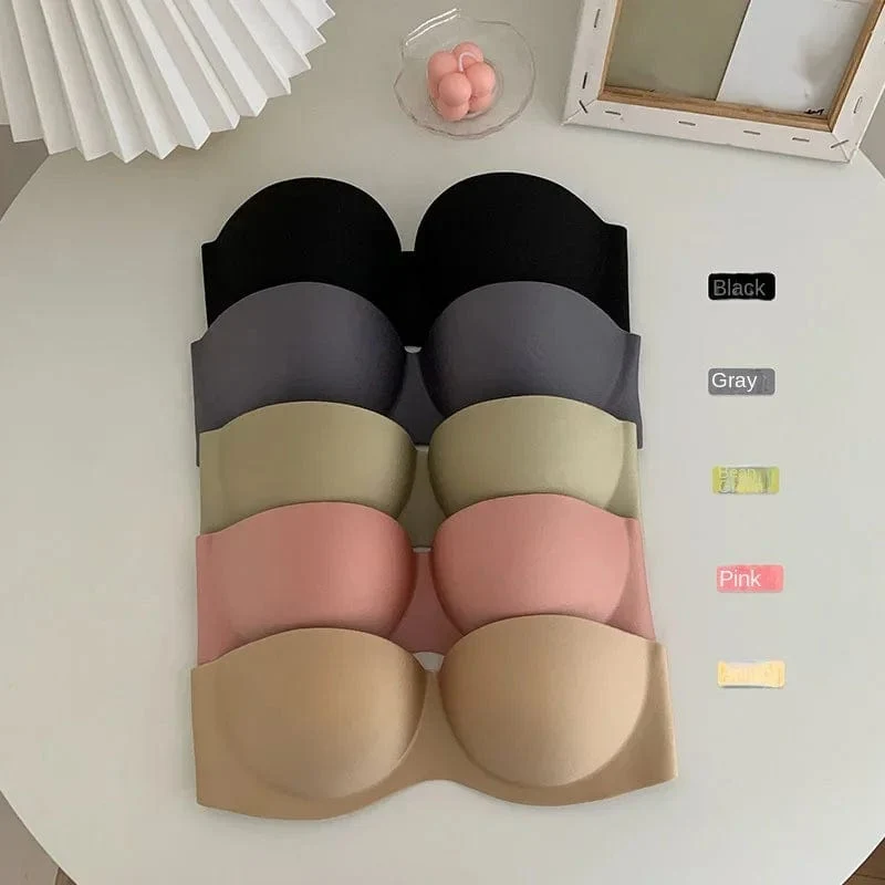 Neue Rohr Top Unterwäsche Soild Farbe Sexy Dessous Liebsten Bh Push-Up Bh Nahtlose Bralette Sexy Einfarbig Frauen Dessous
