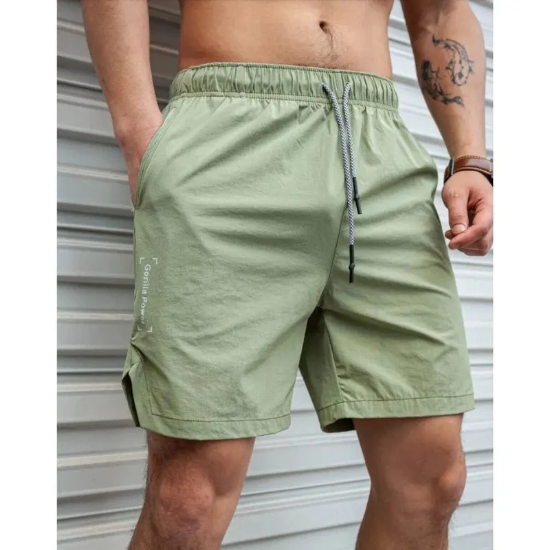 Männer Hot Shorts Leichte Dünne Kurze Hosen Laufen Squat Fitness Shorts Männer GYM Tragen Schnell trocknende Kordelzug Shorts