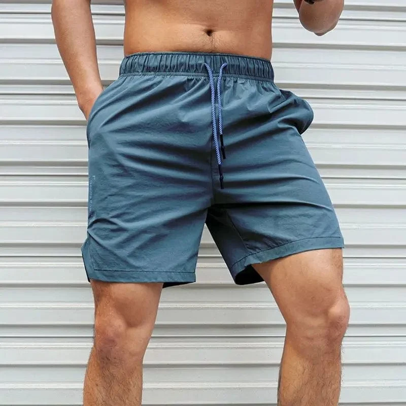 Männer Hot Shorts Leichte Dünne Kurze Hosen Laufen Squat Fitness Shorts Männer GYM Tragen Schnell trocknende Kordelzug Shorts