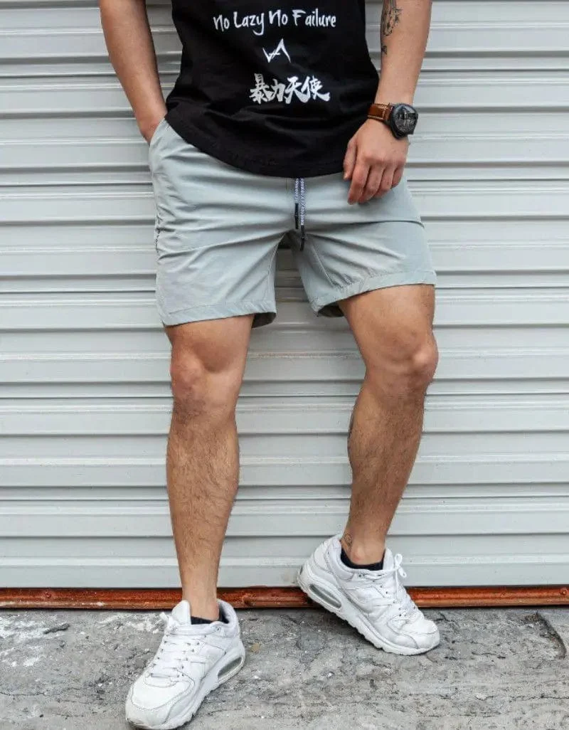 Männer Hot Shorts Leichte Dünne Kurze Hosen Laufen Squat Fitness Shorts Männer GYM Tragen Schnell trocknende Kordelzug Shorts