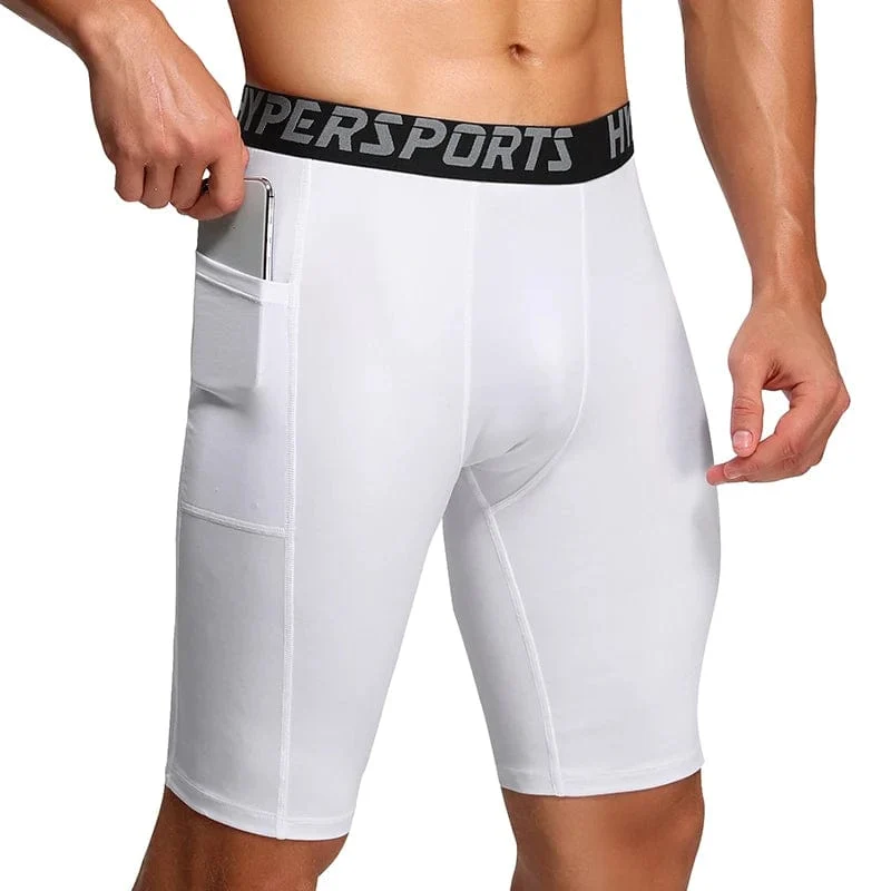 Männer Running Short Quick Dry Leggings Herren Kompressionsstrumpfhosen Gym Fitness Sport Shorts Männliche Badehose