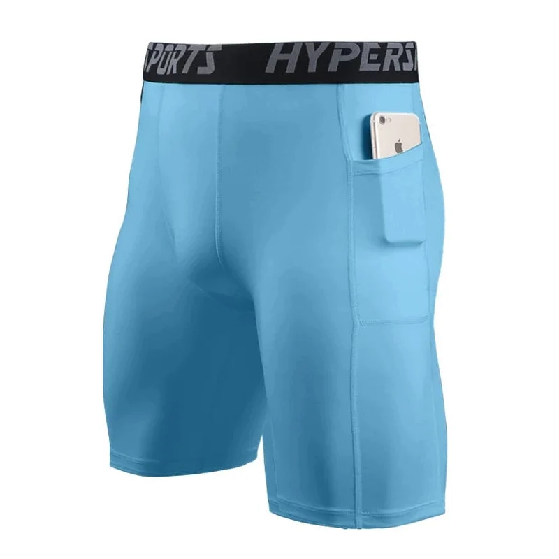 Männer Running Short Quick Dry Leggings Herren Kompressionsstrumpfhosen Gym Fitness Sport Shorts Männliche Badehose