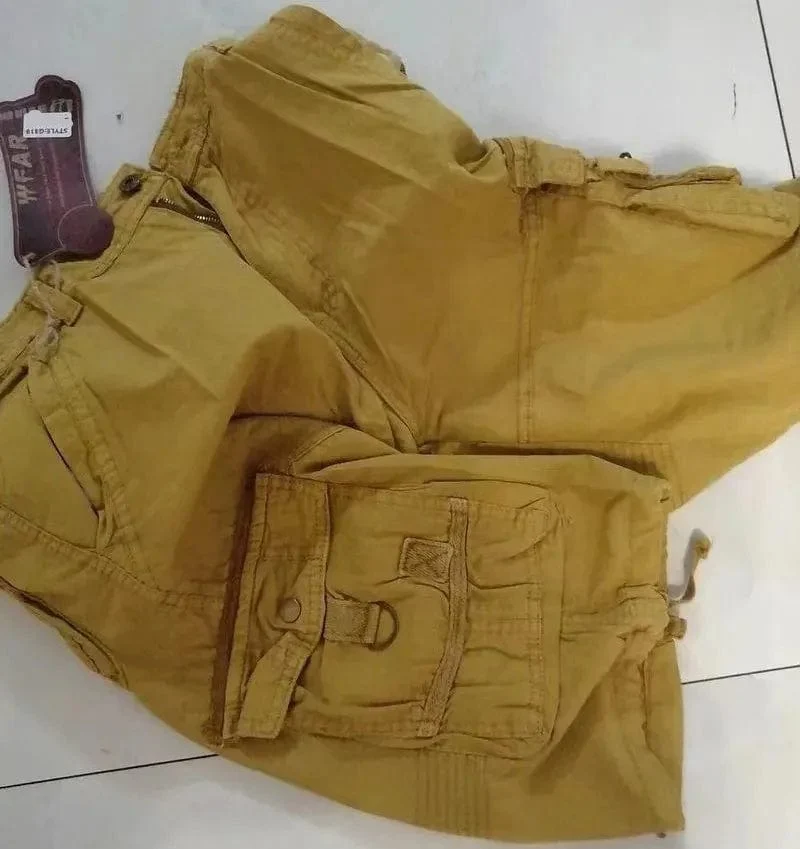 Sommer Cargo-Shorts Männer Kühle Tarnung Baumwolle Casual Herren Kurze Hosen Marke Kleidung Komfortable Camo Männer Cargo-Shorts Kein Gürtel