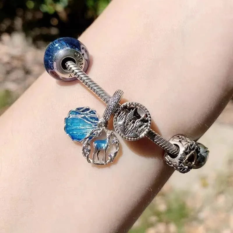 2024 heißer Verkauf 925 Silber vergoldet Magic Little Harry Charm Bead Anhänger geeignet für Pandora-Armband