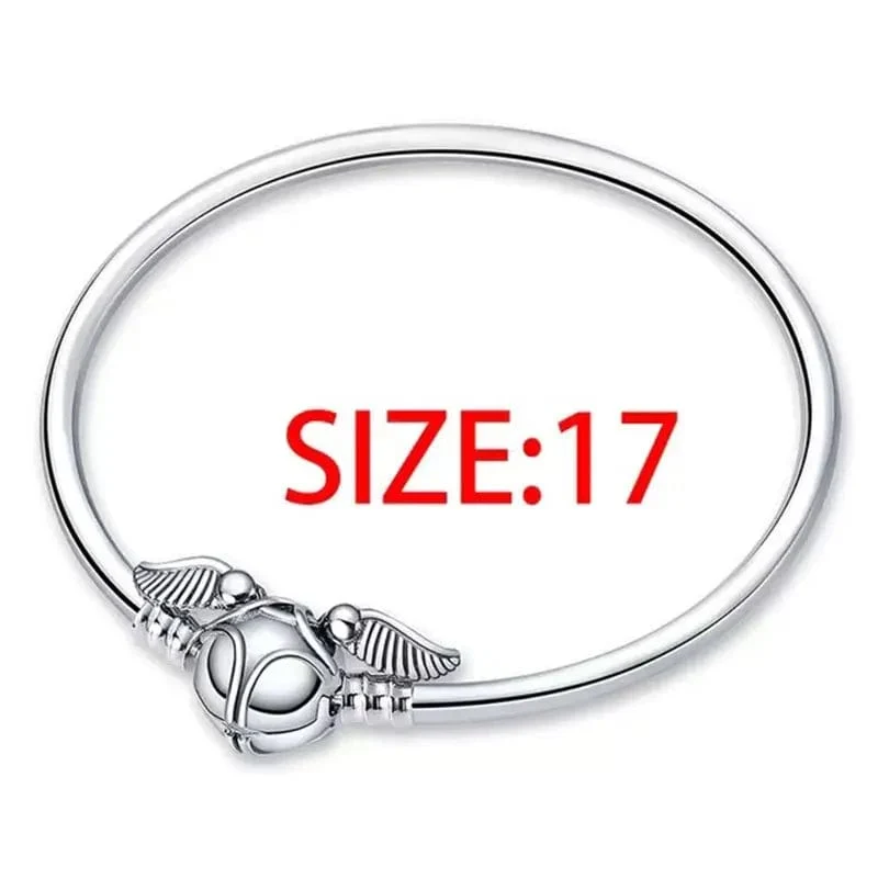 2024 heißer Verkauf 925 Silber vergoldet Magic Little Harry Charm Bead Anhänger geeignet für Pandora-Armband
