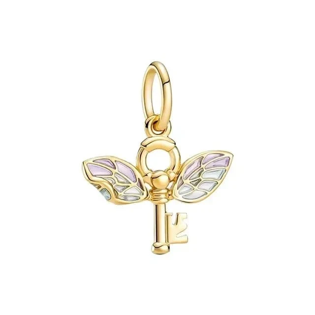 2024 heißer Verkauf 925 Silber vergoldet Magic Little Harry Charm Bead Anhänger geeignet für Pandora-Armband