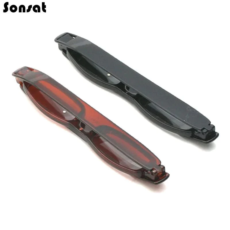360 Rotationsmagnet Tragbare faltbare Magnetfeldtherapie aktivierte Presbyopie-Brille HD-Harz-Männer und Frauen, die Plastikbrillen lesen
