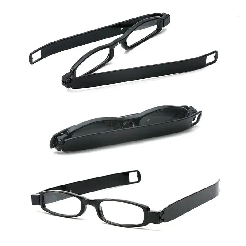 360 Rotationsmagnet Tragbare faltbare Magnetfeldtherapie aktivierte Presbyopie-Brille HD-Harz-Männer und Frauen, die Plastikbrillen lesen