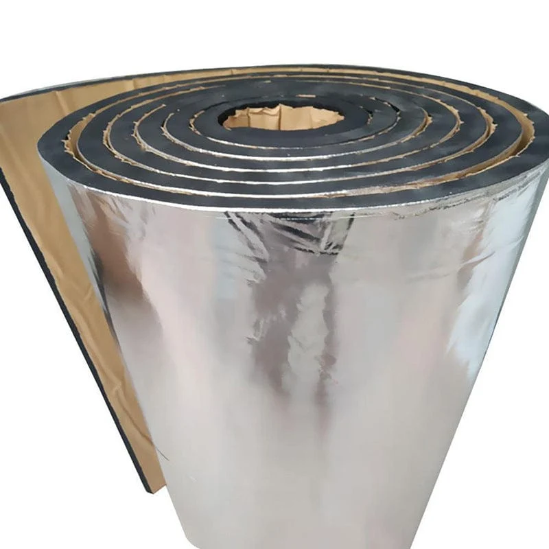 200 * 50 cm 5/7 / 10 mm Auto-Schalldämmmatte, Proofing Deadener Wärmeschalldämmung Dämmmatte Haube geschlossenzelliger Schaumstoff Zubehör