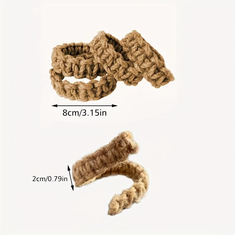 1PC Vorhang Tiebck, Vorhang Krawatte Seil Geflochtene Vorhang Clip Vorhang Holdback Für Schlafzimmer Wohnzimmer Wohnkultur