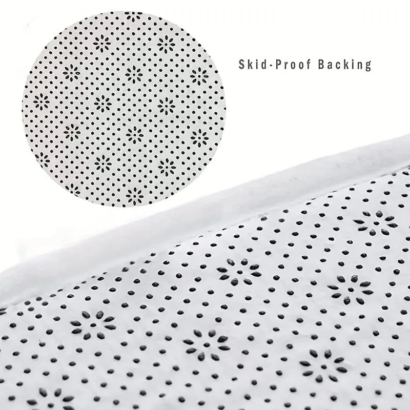 1 Stück kreative, farbenfrohe Bodenmatte mit Pfotenabdruck, weiche, schmutzabweisende, rutschfeste und wasserdichte Matte, für Wohnzimmer, Küche, Schlafzimmer, Waschküche, maschinenwaschbar, für drinnen und draußen geeignet, Raumdekoration, Heimdekoration