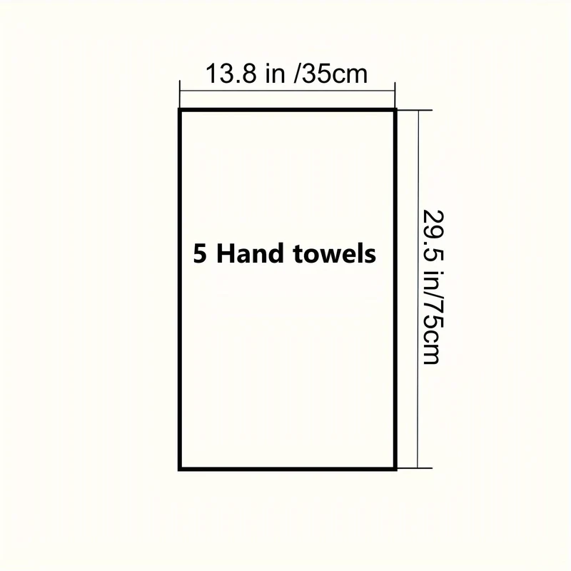 5 Stück 100 % Baumwolle, verdicktes Gesichtshandtuch, hochwertiges Handtuch mit Monogramm-Stickerei, perfekt für Männer und Frauen, Badezimmerzubehör, Heimbedarf
