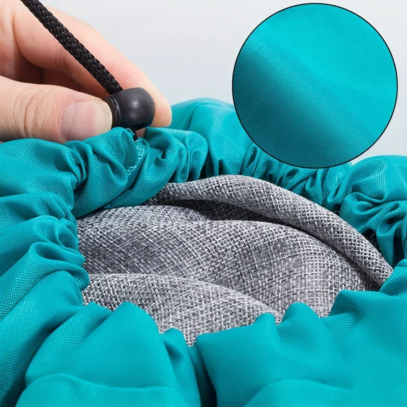 1 Stück maschinenwaschbarer Reise-Wäschesack – Schmutzwäsche-Organizer aus Nylongewebe mit zylindrischem Design und Kordelzugverschluss – einfache Passform für Wäschekorb oder Korb – perfekt für den Wäschebedarf unterwegs