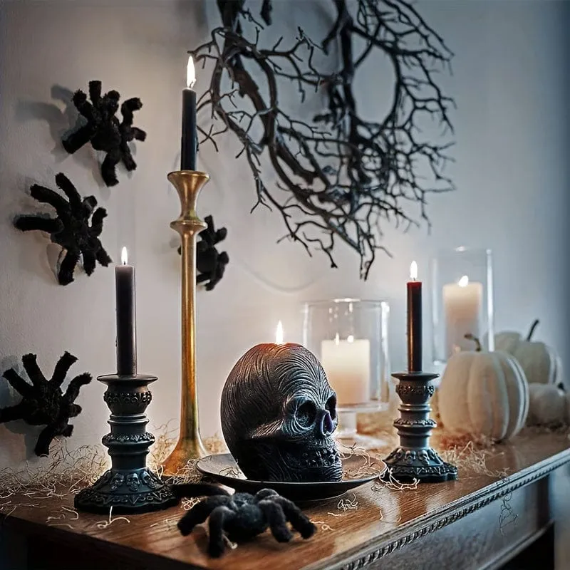 1 Stück, 40.01 cm, schwarzer Halloween-Kranz, schwarzer Kranz, Halloween-Türkranz, Dekorationen, Halloween-Party-Dekorationen, Halloween-Ornament, Halloween-Dekor, Urlaubsdekoration