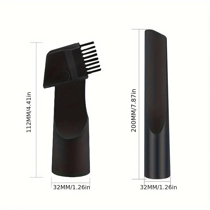 1 Satz, Staubsauger-Bürstenkopfdüse mit 32/35-mm-Adapter, Ersatzteile, Fugenstaubsammler, Staubsauger-Ersatzaufsätze