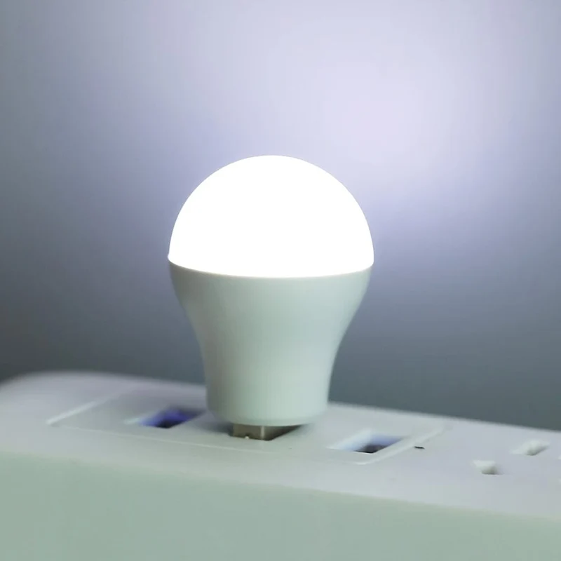2/3/5 Stück Mini-USB-Glühbirne, kleines Nachtlicht mit einzigartigem Design, tragbare Glühbirne Nachtlicht