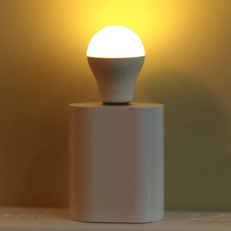 2/3/5 Stück Mini-USB-Glühbirne, kleines Nachtlicht mit einzigartigem Design, tragbare Glühbirne Nachtlicht
