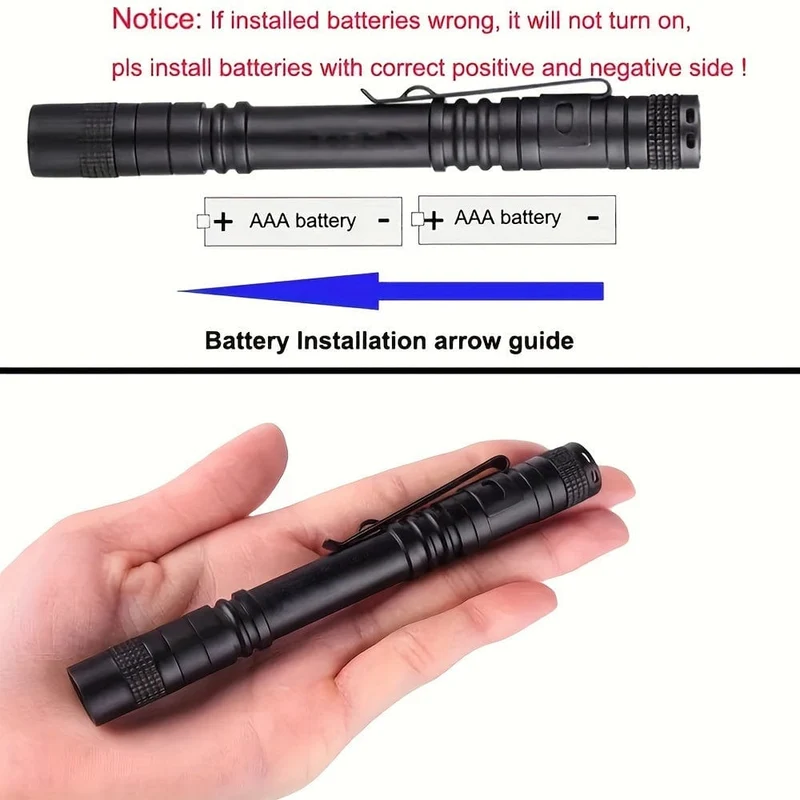 1/2 Stück 395 nm UV-Schwarzlicht-Taschenlampe, kleine tragbare Taschen-Stiftlichter für Leckagen, Haustierurin, Hotelinspektion, Trockenflecken- und Farbstoffdetektor, ultraviolette unsichtbare Tintenfackel, Erz-Geldskorpion-Erkennungslampe