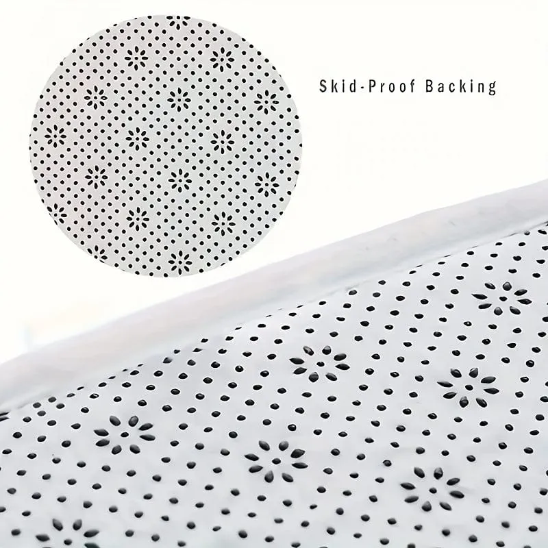 1 Stück böhmische stilvolle Fußmatte, Retro-Muster-Teppich, maschinenwaschbarer Teppich, geeignet für Heimdekoration, Raumzubehör, Schlafzimmer, Wohnzimmer, Lesezimmer, Nachttisch-Accessoires