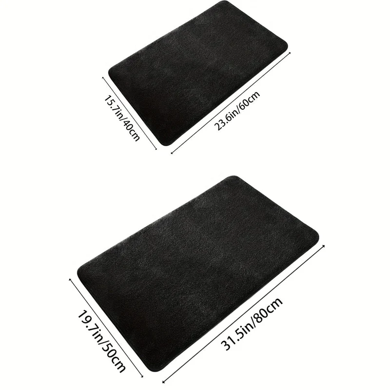 1 Stück verdickter Badezimmerteppich, super rutschfeste Badezimmer-Bodenmatte, maschinenwaschbare, widerstandsfähige Bodenmatte, Badezimmer-Anti-Rutsch-Matte, Badezimmer-Fußmatte, Schlafzimmerteppich, Bodenmatte für Badezimmer