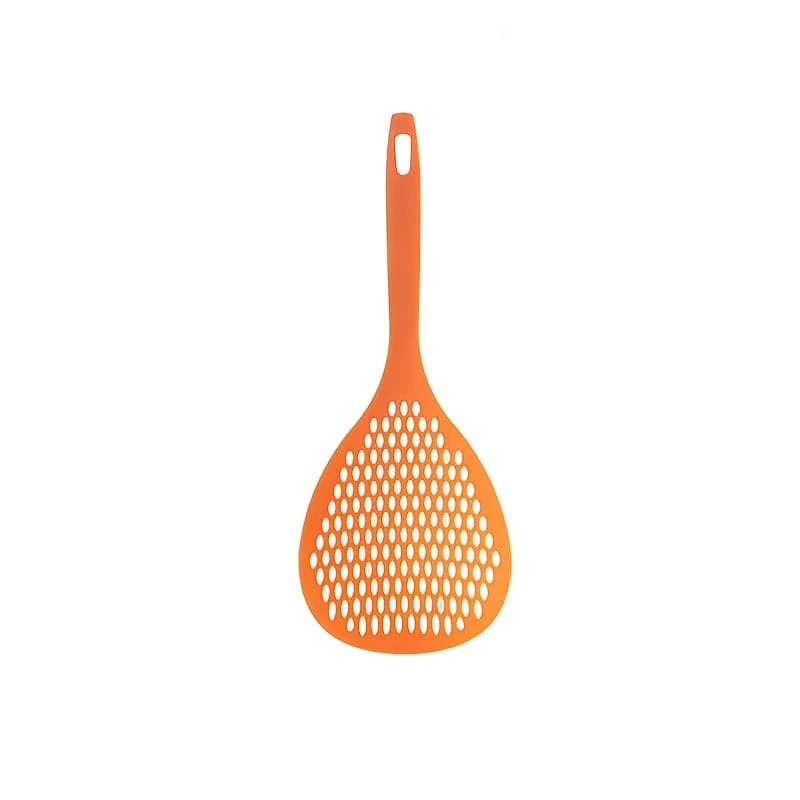 1 Stück großes Schaufel-Sieb, Schaumlöffel, Schaumlöffel, thermoplastisches Sieb, Sieb, Schaufel, Kochutensilien für Küche, Kochen, Backen, hitzebeständig