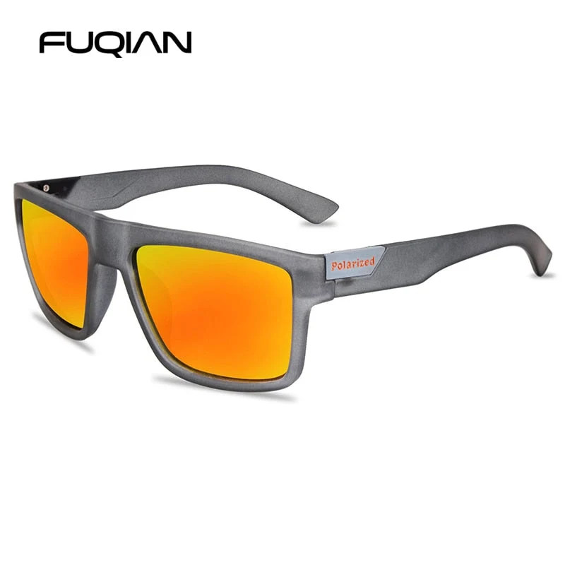 2022 Luxus Polarisierte Sonnenbrille Männer Frauen Mode Platz Männliche Sonnenbrille Vintage Fahren Angeln Brillen Sport Shades UV400