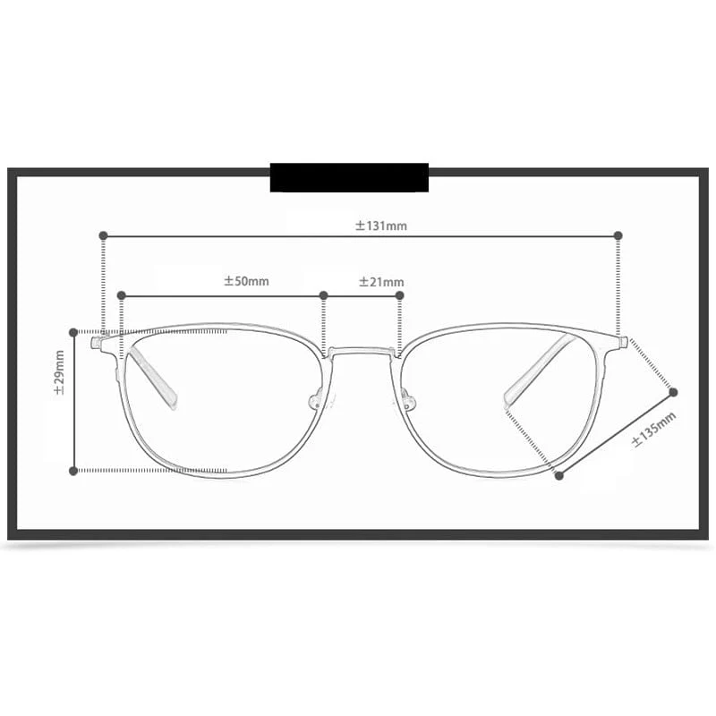 Zilead tragbare faltbare Lesebrille aus Metall, ultraleichte Herren-Business-Presbyopie-Brille mit zufälligem Fall +0.5 bis +4.0