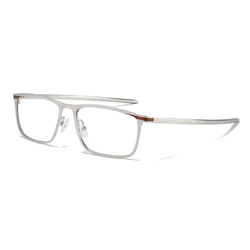 Mode Hochwertige Legierung Männer Brillengestell Optische Brillen Vollrand Business und Sportlich Bequem UV400