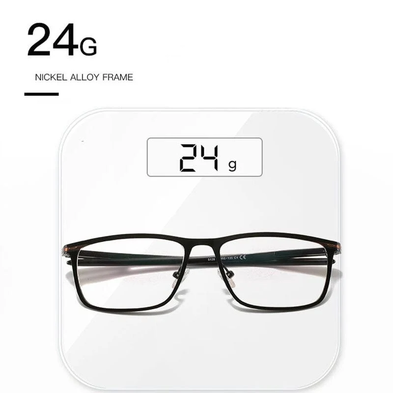Mode Hochwertige Legierung Männer Brillengestell Optische Brillen Vollrand Business und Sportlich Bequem UV400