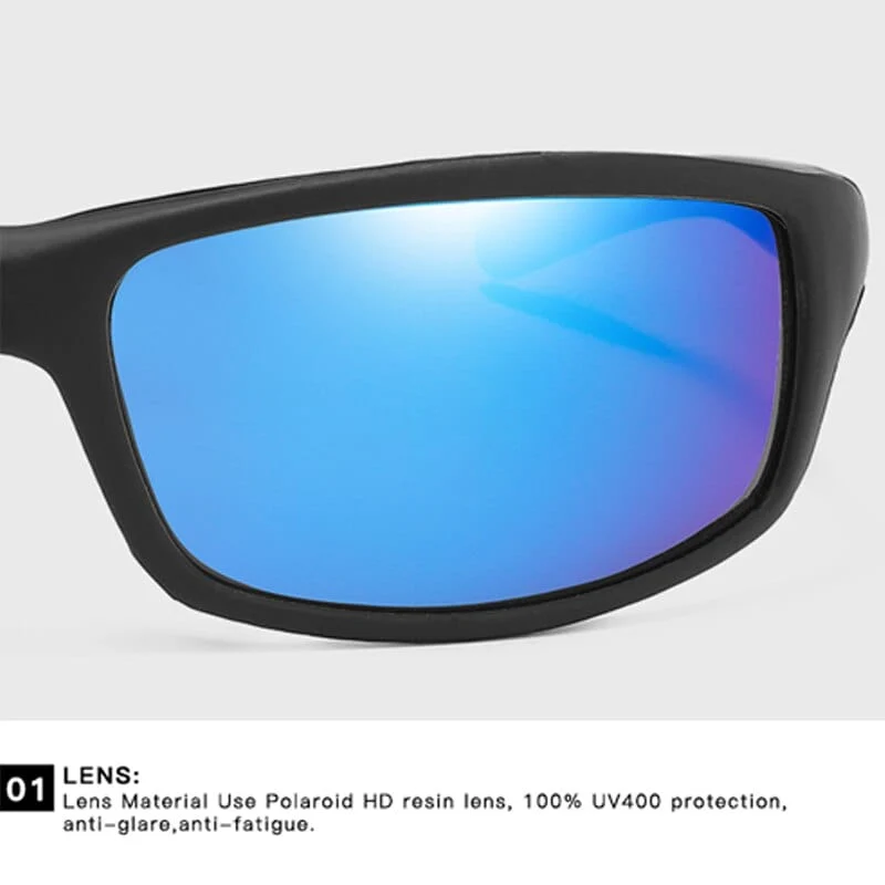 Mode Polarisierte Sonnenbrille Männer Frauen Markendesign Klassische Quadratische Sonnenbrille Fahrer Shades Männliche Vintage Spiegelbrille UV400