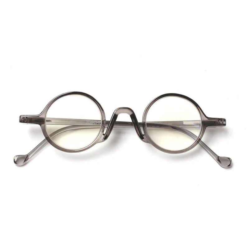 Runde Lesebrille im Retro-Stil mit Blaulichtblockierung, kleine, bequeme Lesebrille für Damen und Herren