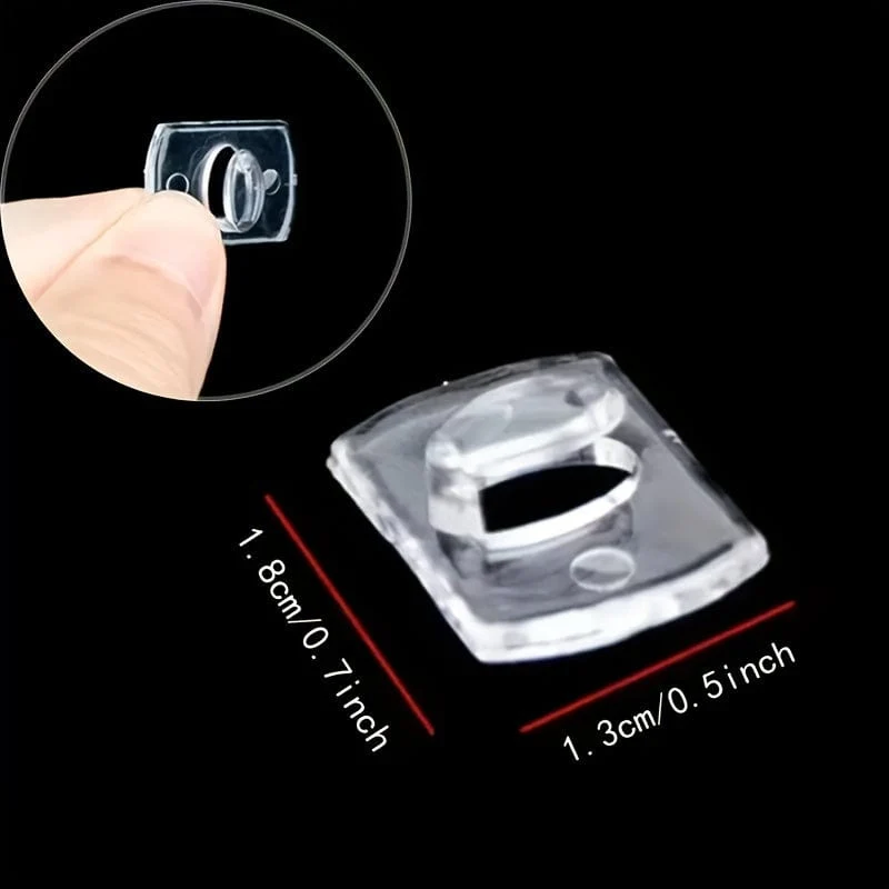 6/21 Stück, Ornament-Haken, starke, abnehmbare, markierungsfreie dekorative Lichtdrahthaken, Mini-Klebehaken, Küchenwandhaken, Mini-Lichtclip für den Innenbereich, vielseitig einsetzbar, Szenendekoration, Raumdekoration, Heimdekoration, Urlaubsparty-Dekoration,