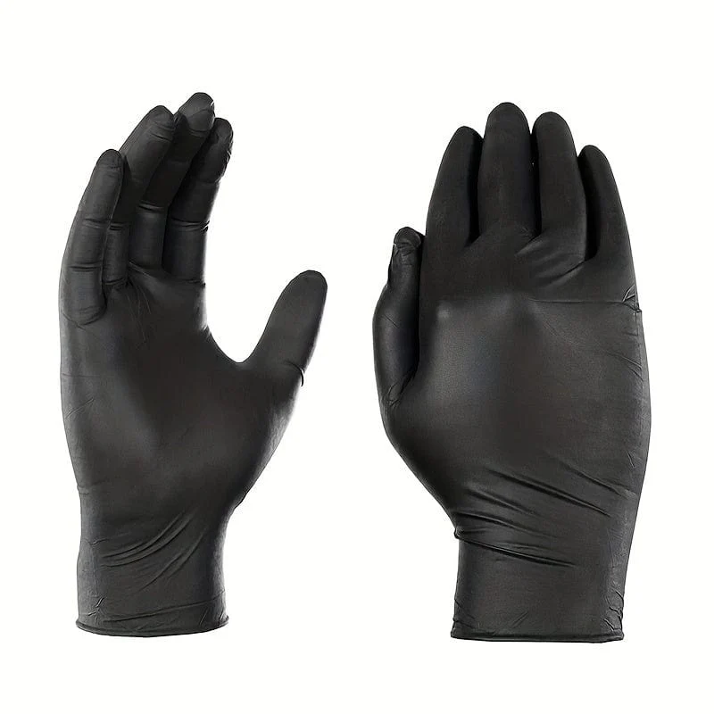 5/20/50/99 Stück, Einweg-Nitrilhandschuhe, langlebige Haushaltsreinigungshandschuhe, wasserdichte, antistatische Handschuhe, geeignet für Küchen, Tätowierung, Haarfärben, Reinigungsmittel, Haushaltsgeräte