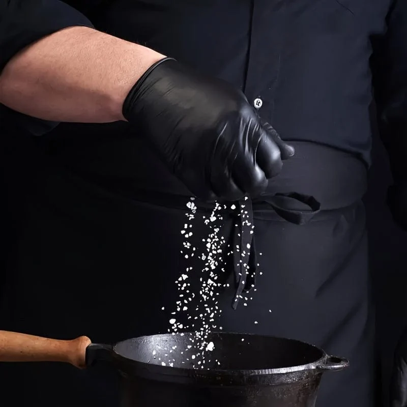 5/20/50/99 Stück, Einweg-Nitrilhandschuhe, langlebige Haushaltsreinigungshandschuhe, wasserdichte, antistatische Handschuhe, geeignet für Küchen, Tätowierung, Haarfärben, Reinigungsmittel, Haushaltsgeräte