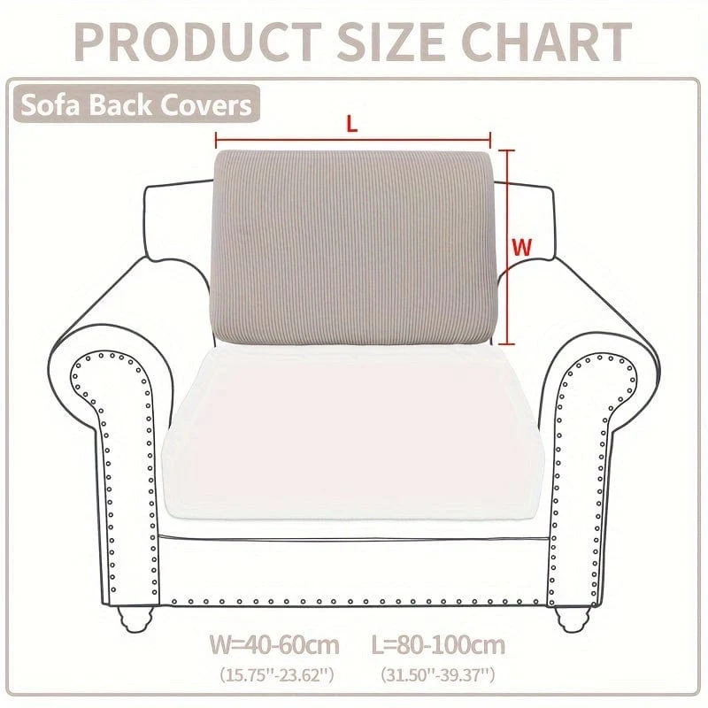 1 Stück wasserdichter, elastischer Vier-Jahreszeiten-Universal-Stretch-Sofabezug, schlichter, moderner, rutschfester Sofabezug, Wohnzimmer-Sofaschutz, Couchbezug, geeignet für Büro- und Heimdekoration