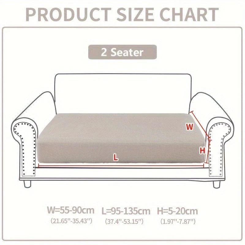 1 Stück wasserdichter, elastischer Vier-Jahreszeiten-Universal-Stretch-Sofabezug, schlichter, moderner, rutschfester Sofabezug, Wohnzimmer-Sofaschutz, Couchbezug, geeignet für Büro- und Heimdekoration