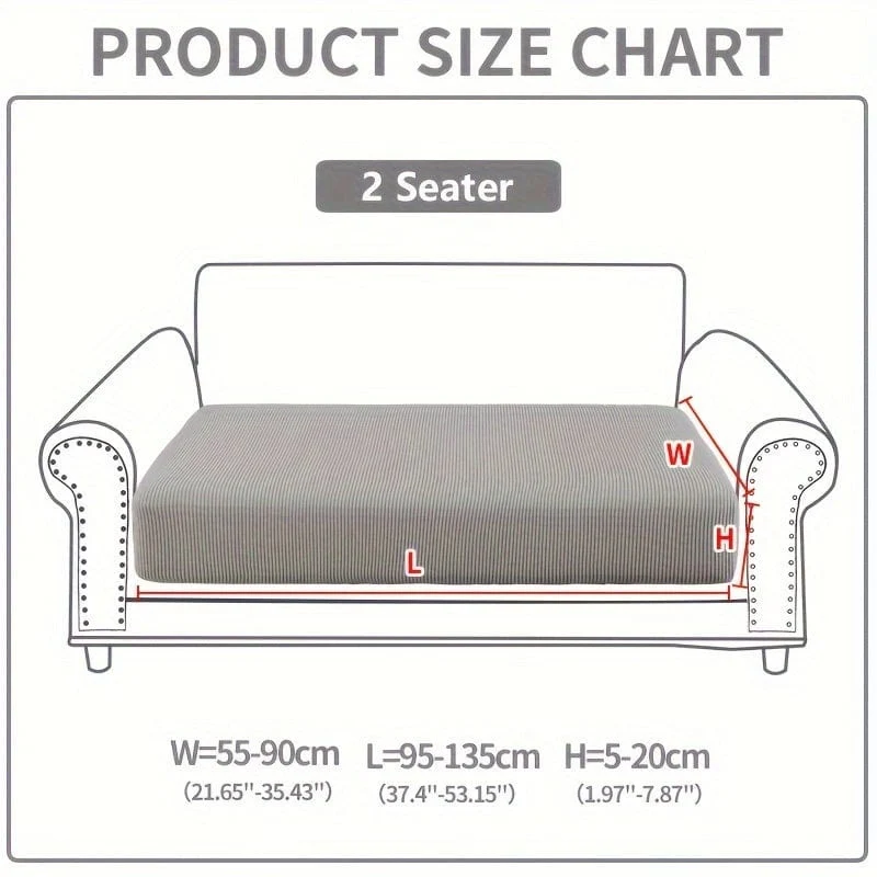 1 Stück wasserdichter, elastischer Vier-Jahreszeiten-Universal-Stretch-Sofabezug, schlichter, moderner, rutschfester Sofabezug, Wohnzimmer-Sofaschutz, Couchbezug, geeignet für Büro- und Heimdekoration