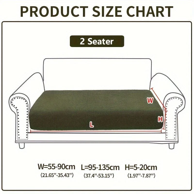 1 Stück wasserdichter, elastischer Vier-Jahreszeiten-Universal-Stretch-Sofabezug, schlichter, moderner, rutschfester Sofabezug, Wohnzimmer-Sofaschutz, Couchbezug, geeignet für Büro- und Heimdekoration