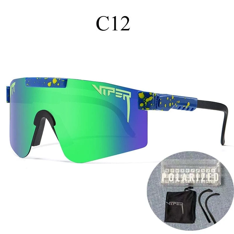 Neue polarisierte Pit Viper Sportbrille Herren Damen Outdoor Sonnenbrille UV400