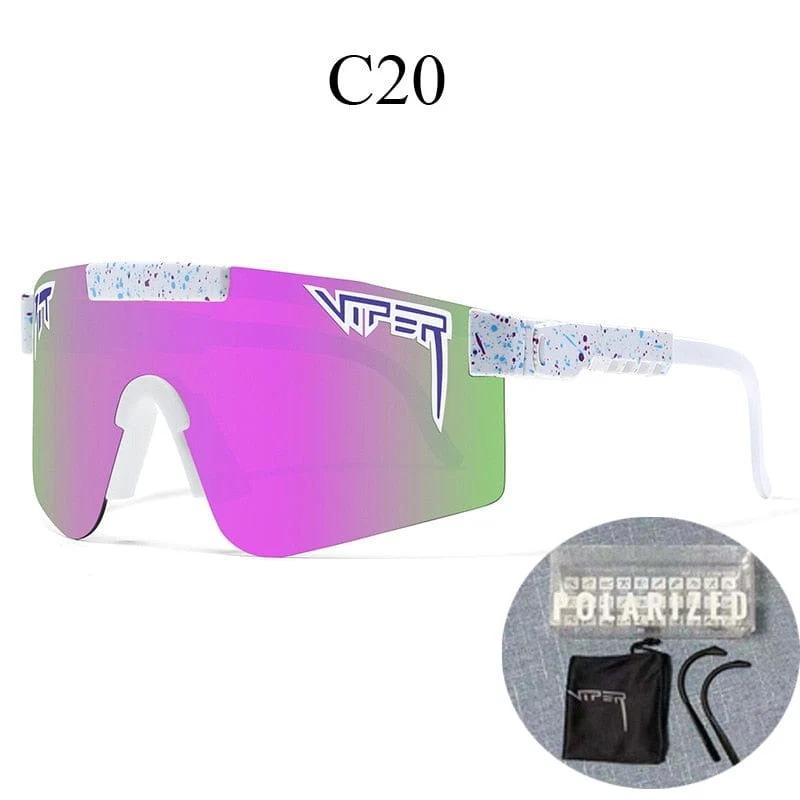 Neue polarisierte Pit Viper Sportbrille Herren Damen Outdoor Sonnenbrille UV400