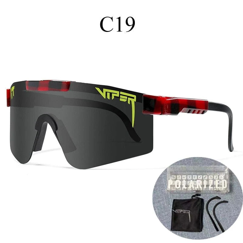 Neue polarisierte Pit Viper Sportbrille Herren Damen Outdoor Sonnenbrille UV400