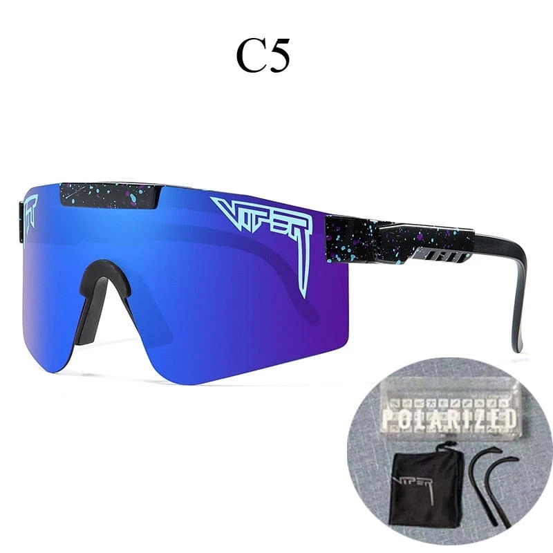 Neue polarisierte Pit Viper Sportbrille Herren Damen Outdoor Sonnenbrille UV400