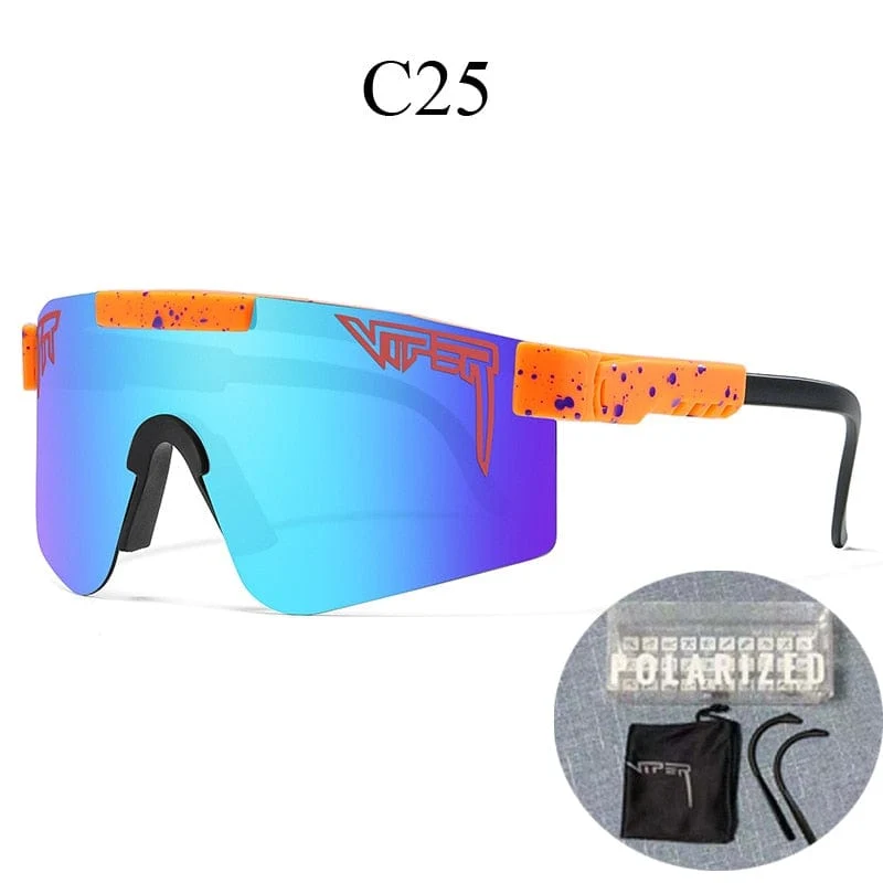 Neue polarisierte Pit Viper Sportbrille Herren Damen Outdoor Sonnenbrille UV400